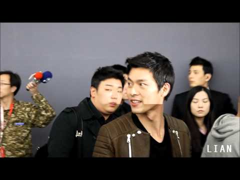130308 Hyun Bin玄彬@Taiwan Taoyuan airport