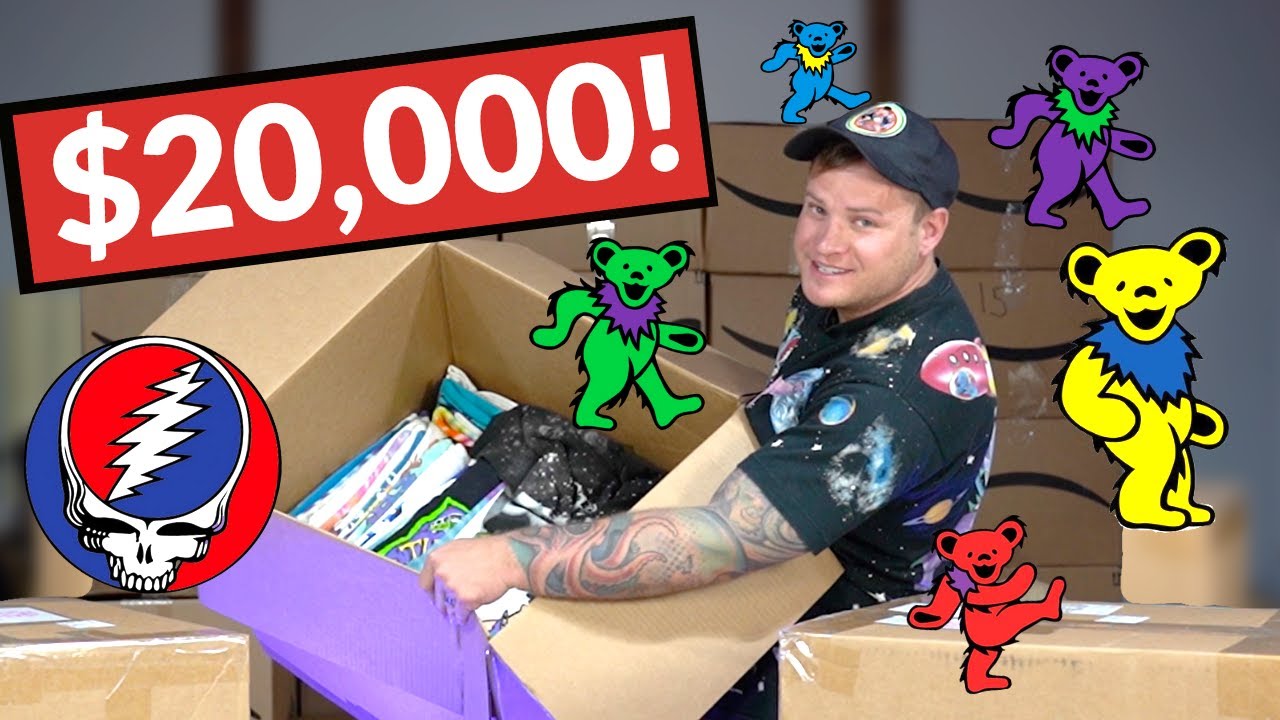 I Bought A $20,000 Grateful Dead Box! (INSANE FINDS)