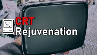 Rejuvenating a Macintosh CRT with equipment from 1969