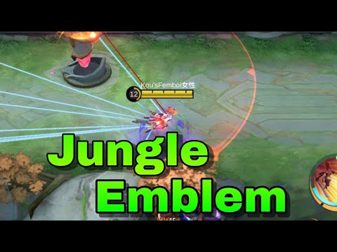 FANNY NEW JUNGLE EMBLEM || IS IT STRONG?! || GAMEPLAY