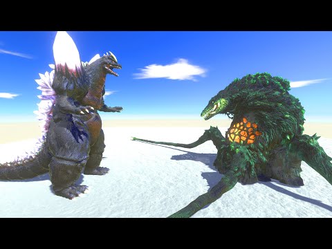 Biollante VS Space Godzilla - Animal Revolt Battle Simulator
