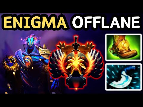 🔥 FARM, HOLE, DELETE 😂 — 0 DEATH ENIGMA OFFLANE | DOTA 2 🔥