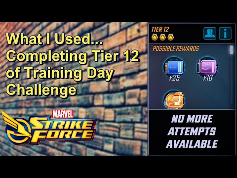 Marvel Strike Force: Completing the Training Day Challenge