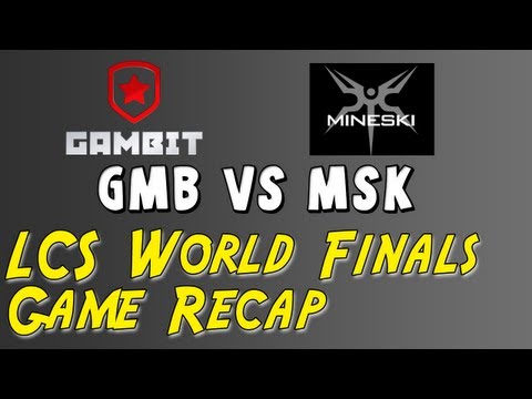 GMB vs MSK Group B - LCS World Finals Recap [League of Legends]