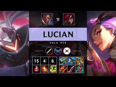 Lucian Mid vs Katarina - KR Diamond Patch 25.13