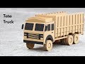 How To Make RC Tata Truck From Cardboard Tata 6 Wheeler Truck Very Simple DIY