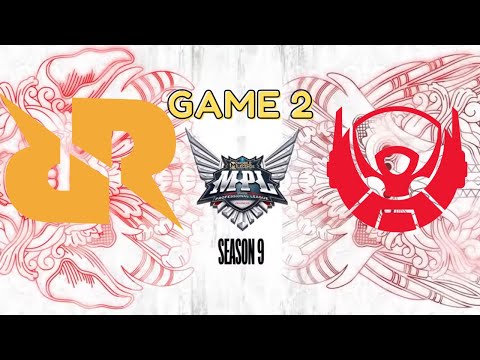 [ENGLISH] RRQ HOSHI vs BIGETRON ALPHA GAME 2 SEASON 09 MPL ID 2022