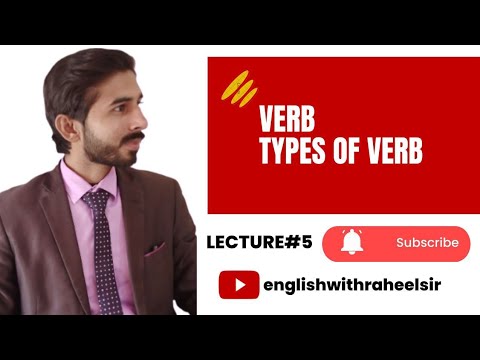 Verb | Types of Verb Full Explanation | English with Raheel Sir