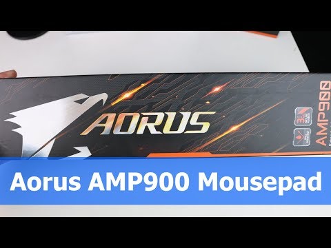 GIGABYTE GM-AMP900 Pelės kilimėlis žaidimams video