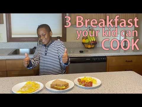 Three Breakfasts Your Kids Can Cook Themselves//3 recipes with egg for breakfast