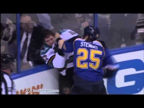 Tommy Wingels vs Chris Stewart