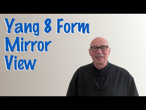 Yang Style 8 Form Tai Chi Practice - Mirror View