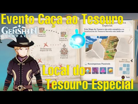 Evento Caça ao Tesouro _ Local do Tesouro Especial, INAZUMA _ GENSHIN IMPACT