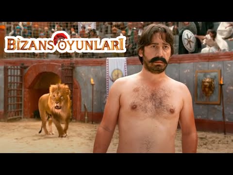 Bizans Oyunları - Vurkaçoğlu Aslana Lazer Tutuyor (Ünal Yeter)