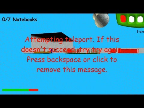 Baldi's Basics Hacked again (With Download)