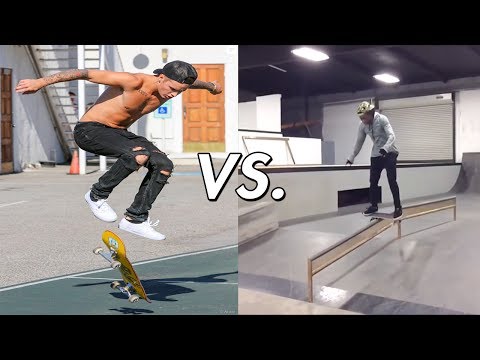 Justin Bieber Vs. Lil Wayne Skateboarding! Video