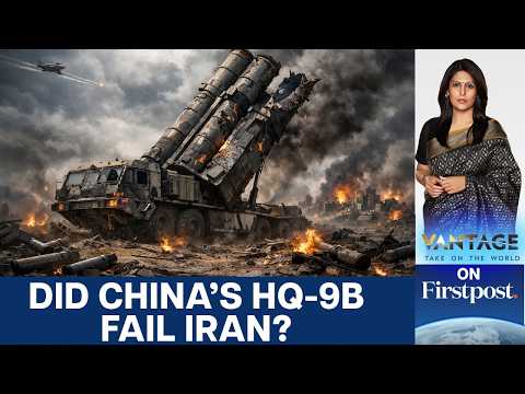 First Operation Sindoor, Now Iran: Trouble for China’s HQ-9B?  | Vantage with Palki Sharma