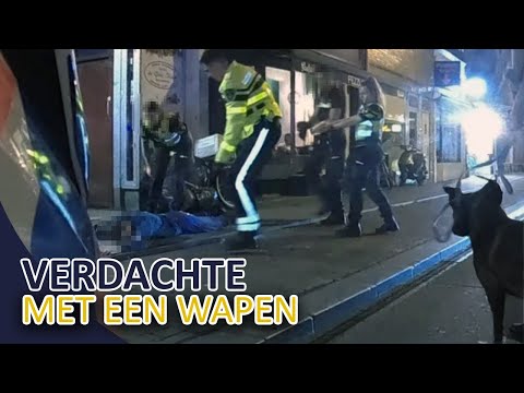 Politie | Ruzie op straat met een mes | Utrecht | Dienst op de motor | Overlast