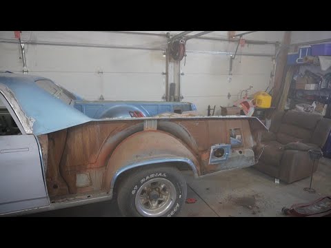 1970 El Camino Quarter Panel replacement and mini tubbing - Part 1