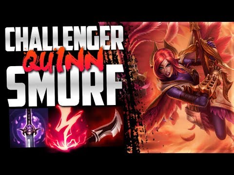 Quinn mid lane smurfing in NA Challenger!