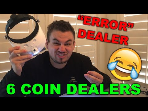 6 Coin Dealers YOU FIND at Coin Shows!