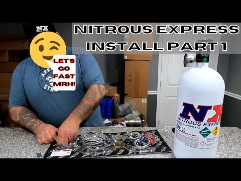 Nitrous Express Dry Kit Install Part 1! Featuring @OMGITSMRMACK !