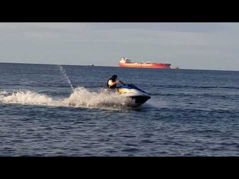 tanzila javed jetski ride sunrise beach dar es salaam tanzania