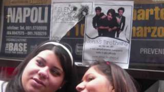Street Team Napoli Jonas Brothers 20.03.10