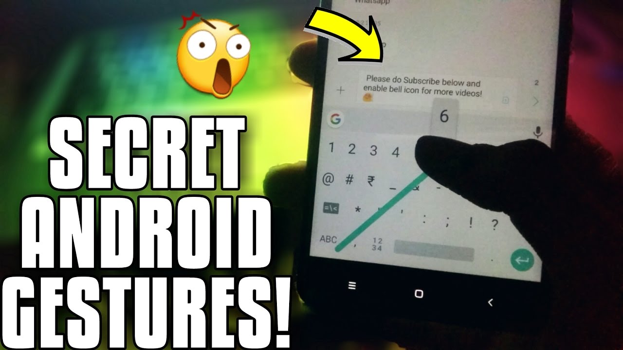 7 HIDDEN Android Gestures You Should Know (2017)