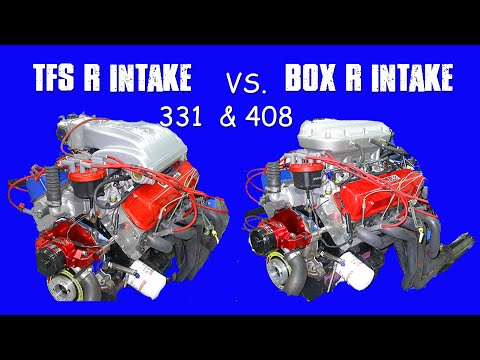 SBF 5.0L INTAKE TEST-BOX R v SUPER VIC & CARB (331 & 408 STROKER)