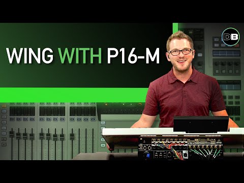Use the Behringer P16-M with the Behringer Wing