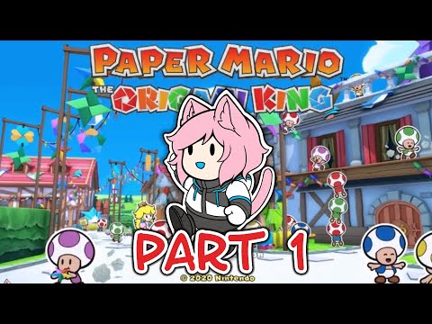 【Part 1】Paper Mario the Origami King【closed captions / CC】