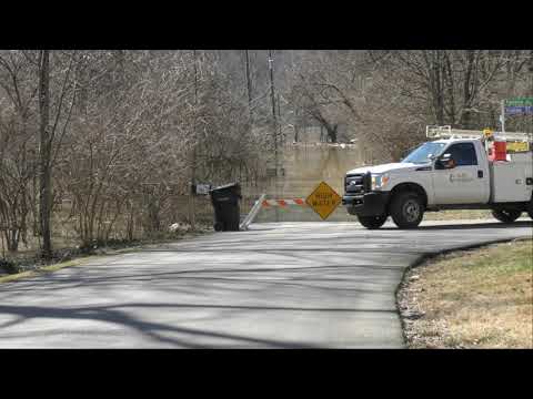 03/02/2021 Cincinnati Ohio- Coney Island, California Flooding - Ohio River Flooding