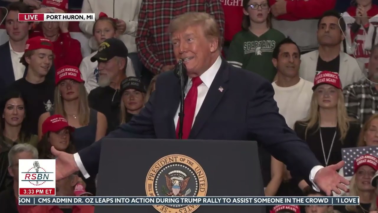 President Trump Calls Out Anti-American Values Supported by Abdul El-Sayed - 10/25/26