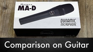 Driven Electric Guitar (Greenback) - Mojave MA-D Dynamic Microphone Comparison on Guitar
