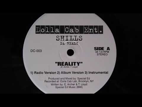 Shills Da Realz - Reality / Million Dollar Juxes 12" Instrumentals - Real Hip Hop Bangin Beats
