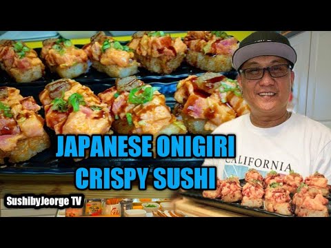 HOW TO MAKE: JAPANESE ONIGIRI (OMUSUBE) SUSHI sushi recipe by Sushibyjeorge TV. EP 78