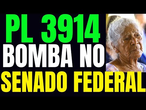 PL 3914 - Aposentados! Tá Na Mão Do Senado O Futuro do Seu Benefício. Urgente.