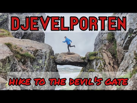 Djevelporten (Devil's Gate) | A short yet rewarding hike in Lofoten | Mini Kjerag