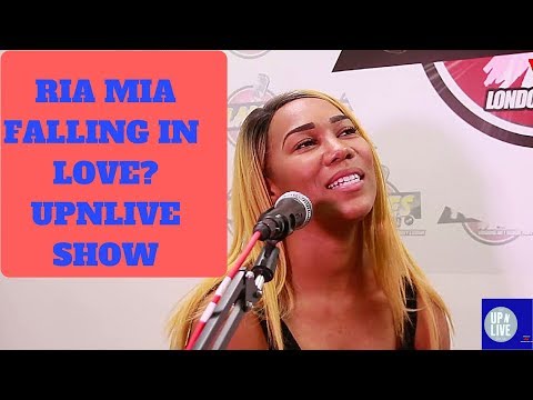 Is RIA MIA telling us she in love? Maybe yes/no