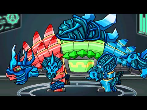 Dino Robot Knight Ankylo Cold Heart - Lv 81 - Dino Robot Battle Arena