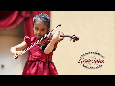 Himari YOSHIMURA - 7 yo Japan - 1st Grand Prize - International Grumiaux Competition 2019 - Paganini