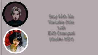 Stay With Me Karaoke Dute with EXO Chanyeol (Korean+ENG Sub)