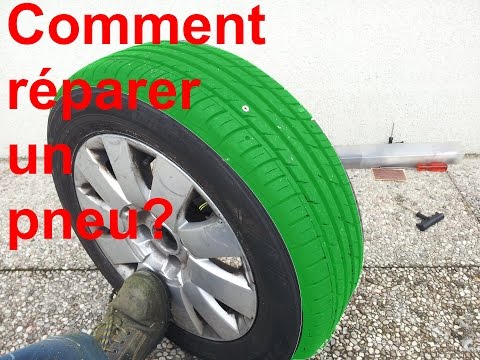 comment reparer une hernie sur un pneu