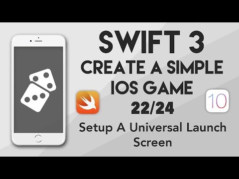 Swift 3 Create A iOS Game #22 - Setup a Universal Launch Screen