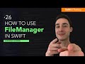 Save Data And Images To FileManager In Xcode Continued Learning 26