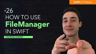 Save data and images to FileManager in Xcode | Continued Learning #26