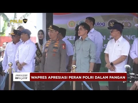 PRESISI UPDATE: WAPRES APRESIASI DUKUNGAN &amp; INOVASI POLRI WUJUDKAN SWASEMBADA PANGAN 08/10/25 20.00