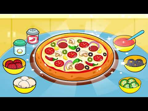 Timpy Pizza Kids Cooking Games Video