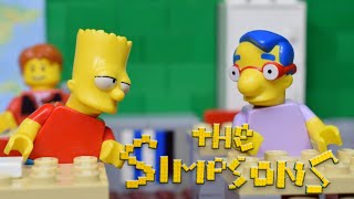 &quot;Bart&#39;s schoolday&quot; Lego Simpsons animation